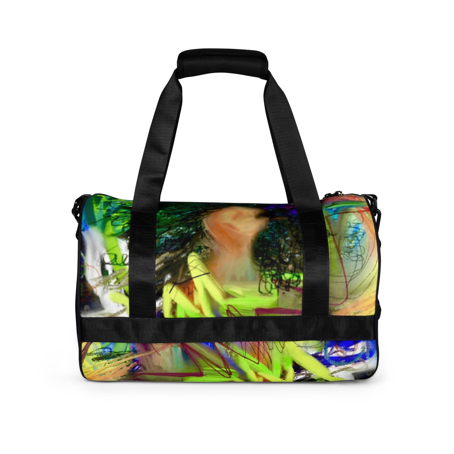 All-over print gym bag