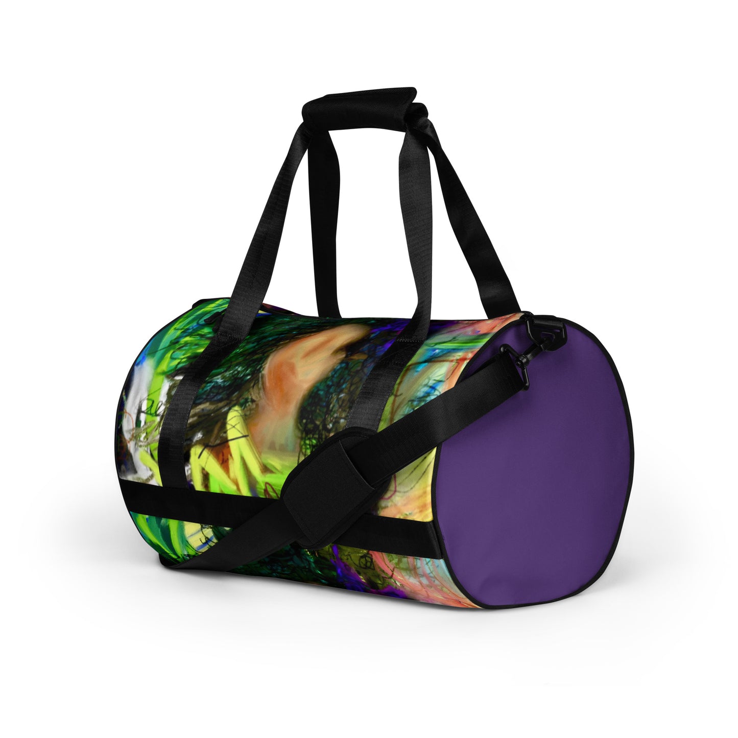 All-over print gym bag